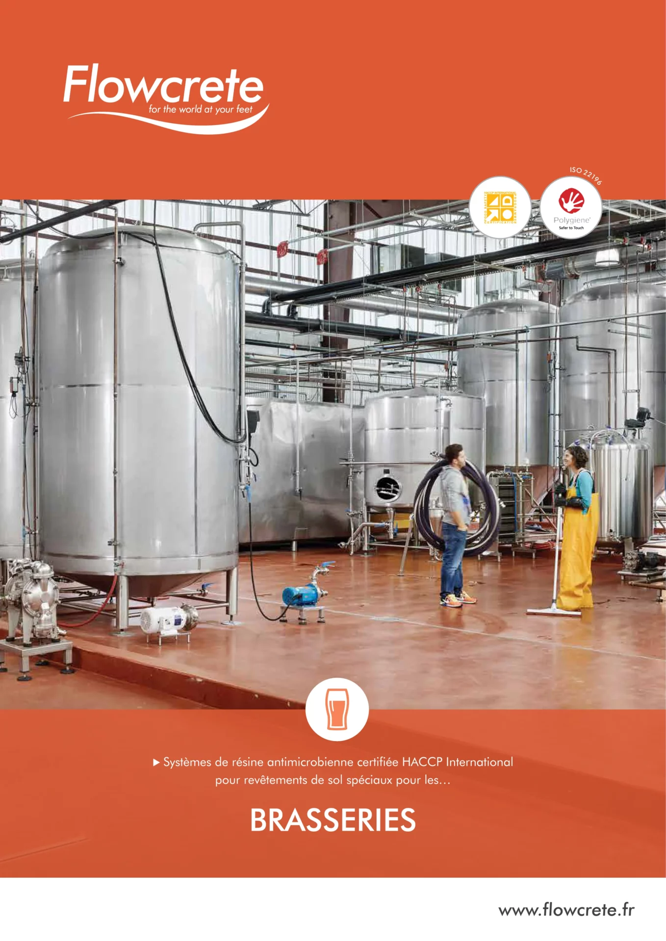 Melwann Resines Resine Sur Sol Industriel A Bedee Pres De Rennes En Bretagne 2021 Flowcrete Brasseries Brochure